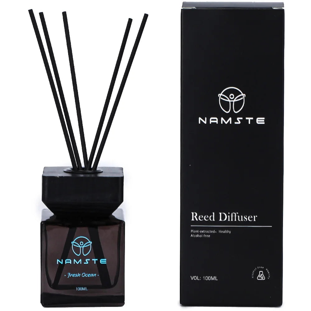 NAMSTE 100ML Reed Diffuser Sets Hotel Fragrance Series Fireless Aromatherapy Indoor Long lasting Fragrance  Bathroom Deodorant
