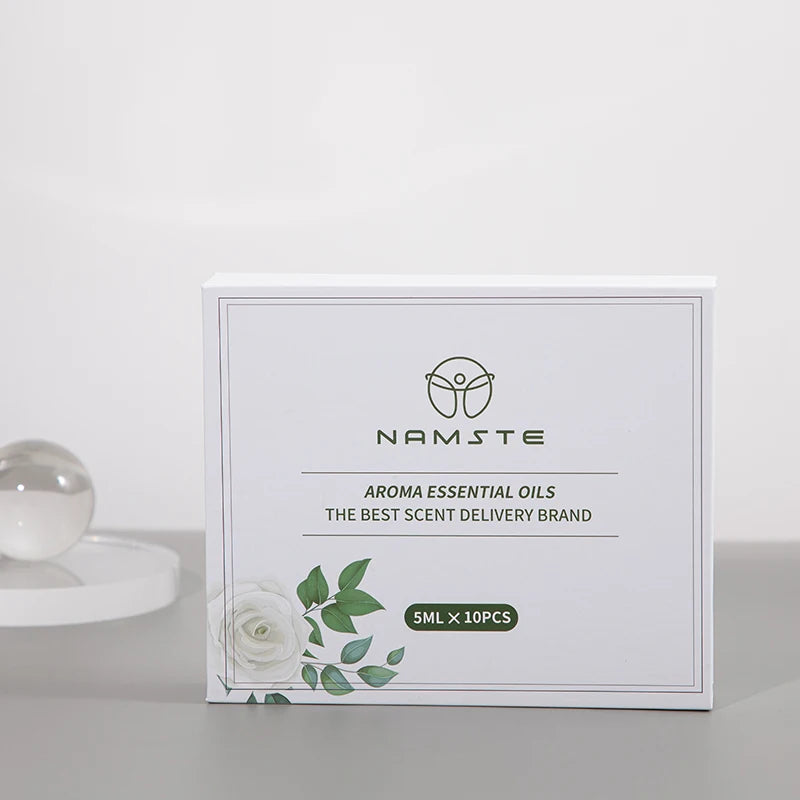 NAMSTE 5ml 10pcs Essential Oil Samples Sets Of Various Types Fragrance Series Home Air Fresheners Suitable for Aroma Diffuser