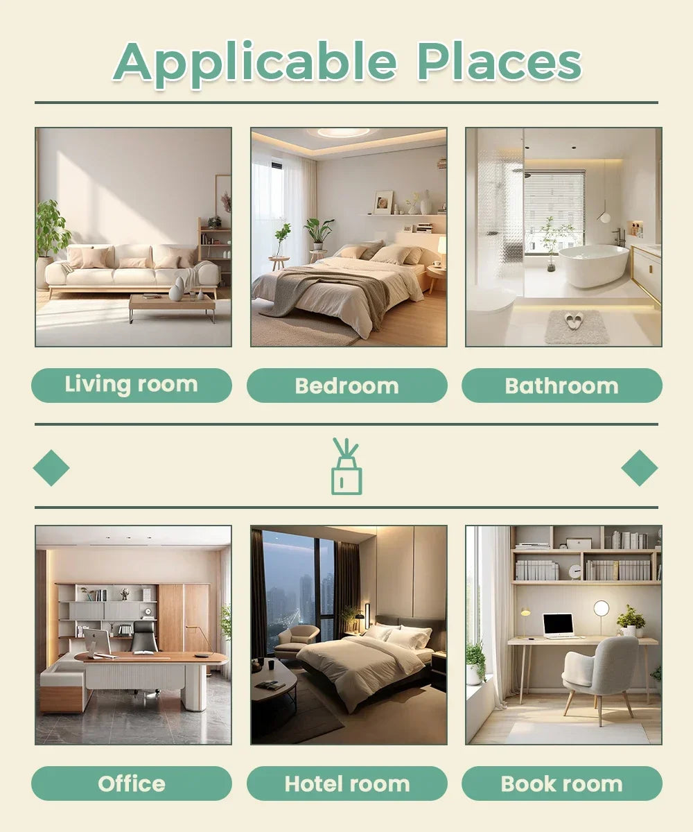 مجموعة موزع العطور نامستي 100 مل، سلسلة عطور الفنادق، علاج عطري بدون لهب، معطر يدوم طويلاً للاستخدام الداخلي، مزيل عرق للحمام