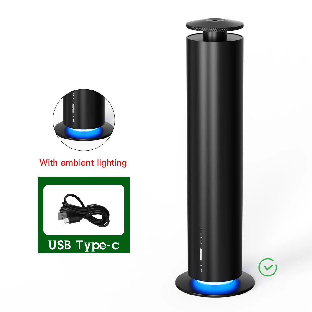 ناماستي، موزع الزيوت العطرية الذكي بسعة 200 متر مكعب، جهاز تعطير مكتبي يعمل بالبطارية، جهاز علاج عطري منزلي كهربائي