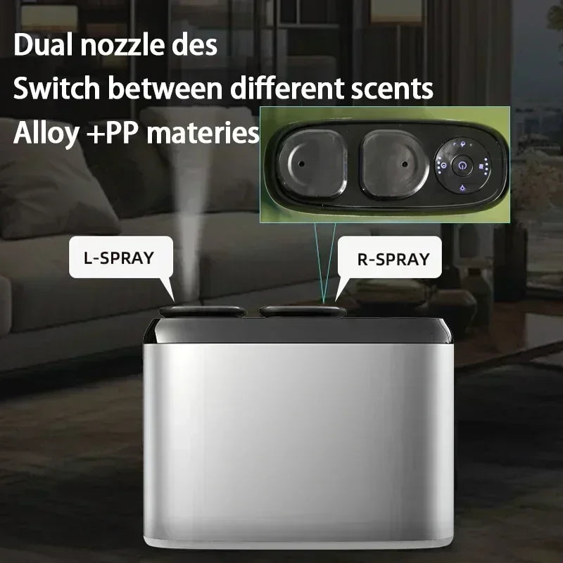 NAMSTE Smart Electric Aroma Diffuser USB Aromatherapy Diffuser Hotel Oil Diffuser Machine Double Head Home Air Fresheners