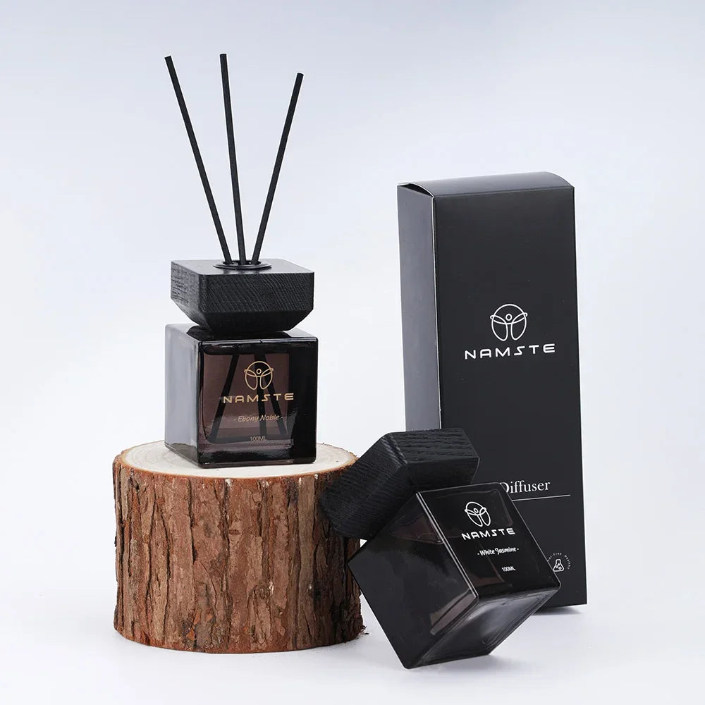NAMSTE 100ML Reed Diffuser Sets Hotel Fragrance Series Fireless Aromatherapy Indoor Long lasting Fragrance  Bathroom Deodorant
